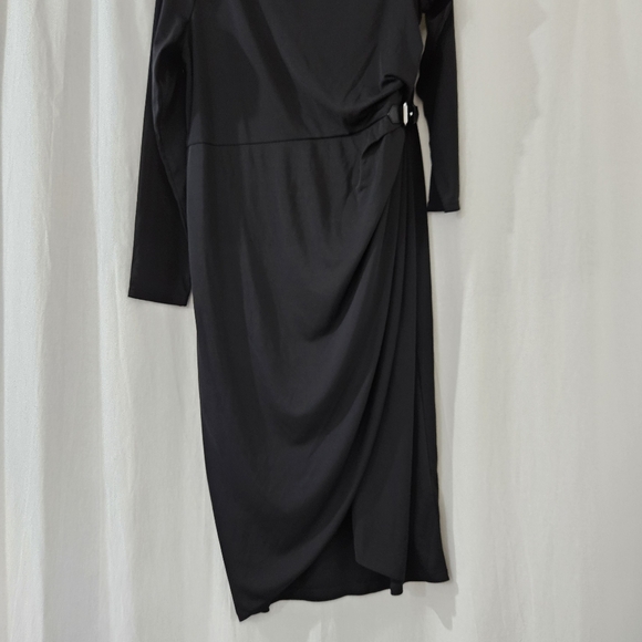 Lauren Ralph Lauren Long Sleeve Scoop Neck Midi Dress Women’s Size 16 - Picture 2 of 6